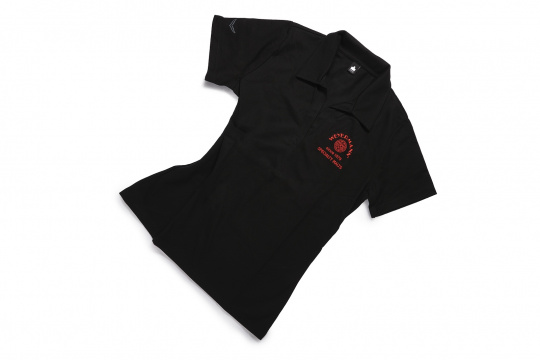 Weyermann® Poloshirt für Damen, schwarz S | deutsch