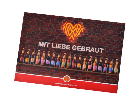 Poster "Weyermann® Bierflaschen Reihe" 