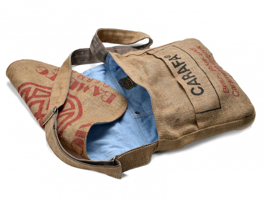 Weyermann® burlap shoulder bag 