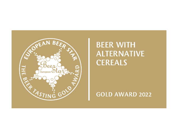 European Beer Star Gold Award 2022 – Beer with alternative Cereals